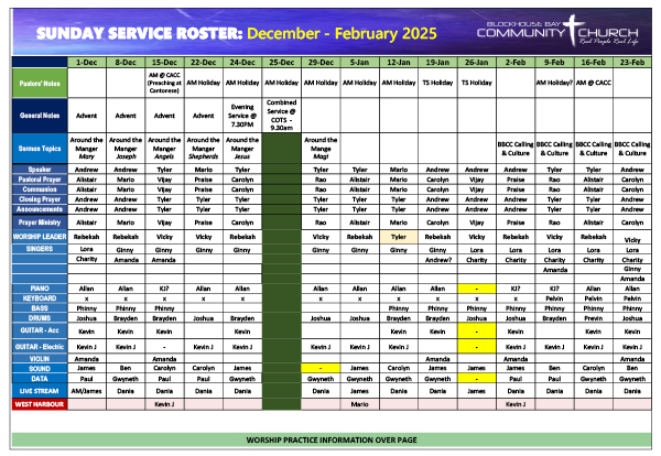 Sunday Service Roster Dec-Feb 2025 - thumbnail